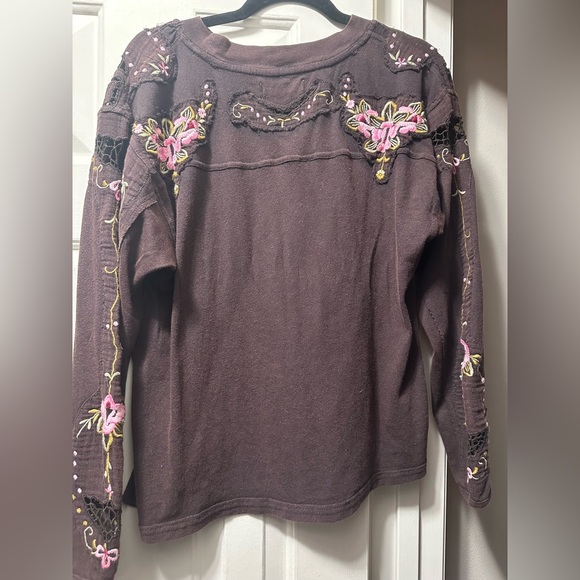 We The Free Lilith Tee XS Chocolate - Picture 5 of 5